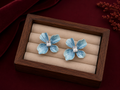 Azure Bloom Earrings