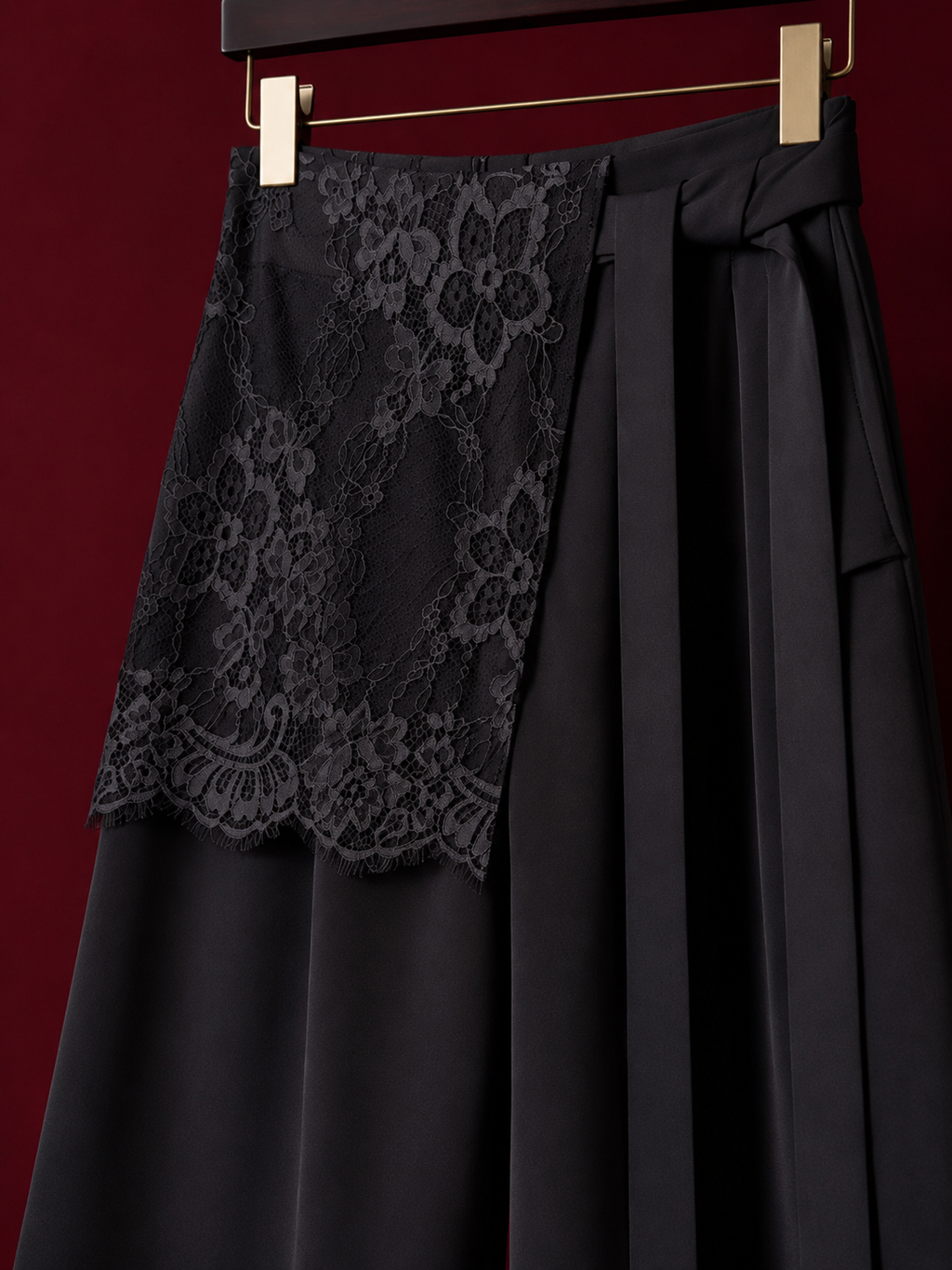 Lace Wrap Trousers