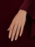 Crystal Solitaire Ring