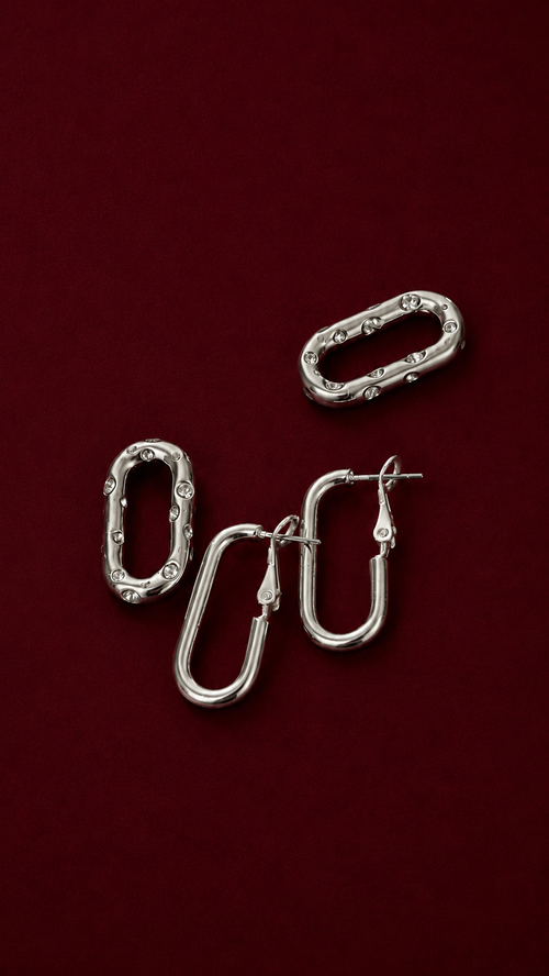 BYLEN Link Earrings