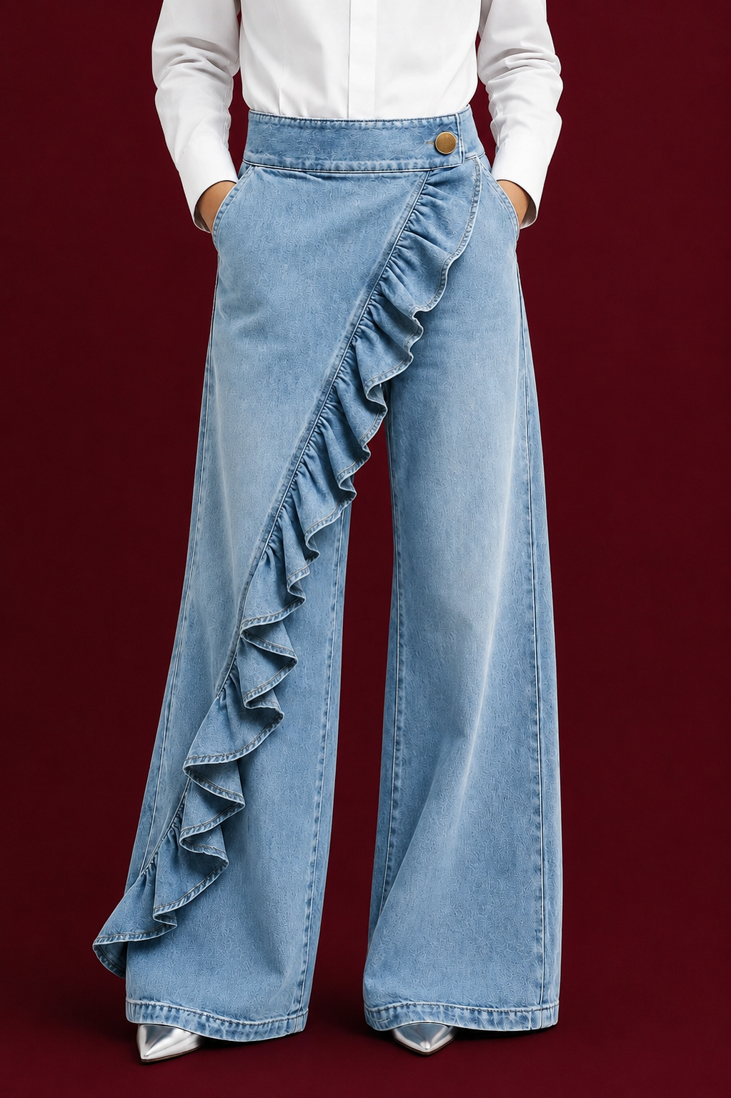 Riviera Ruffle Jeans