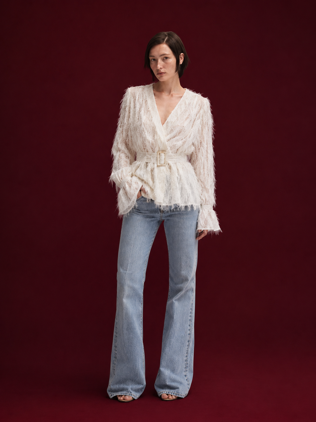 Élodie Lace Top