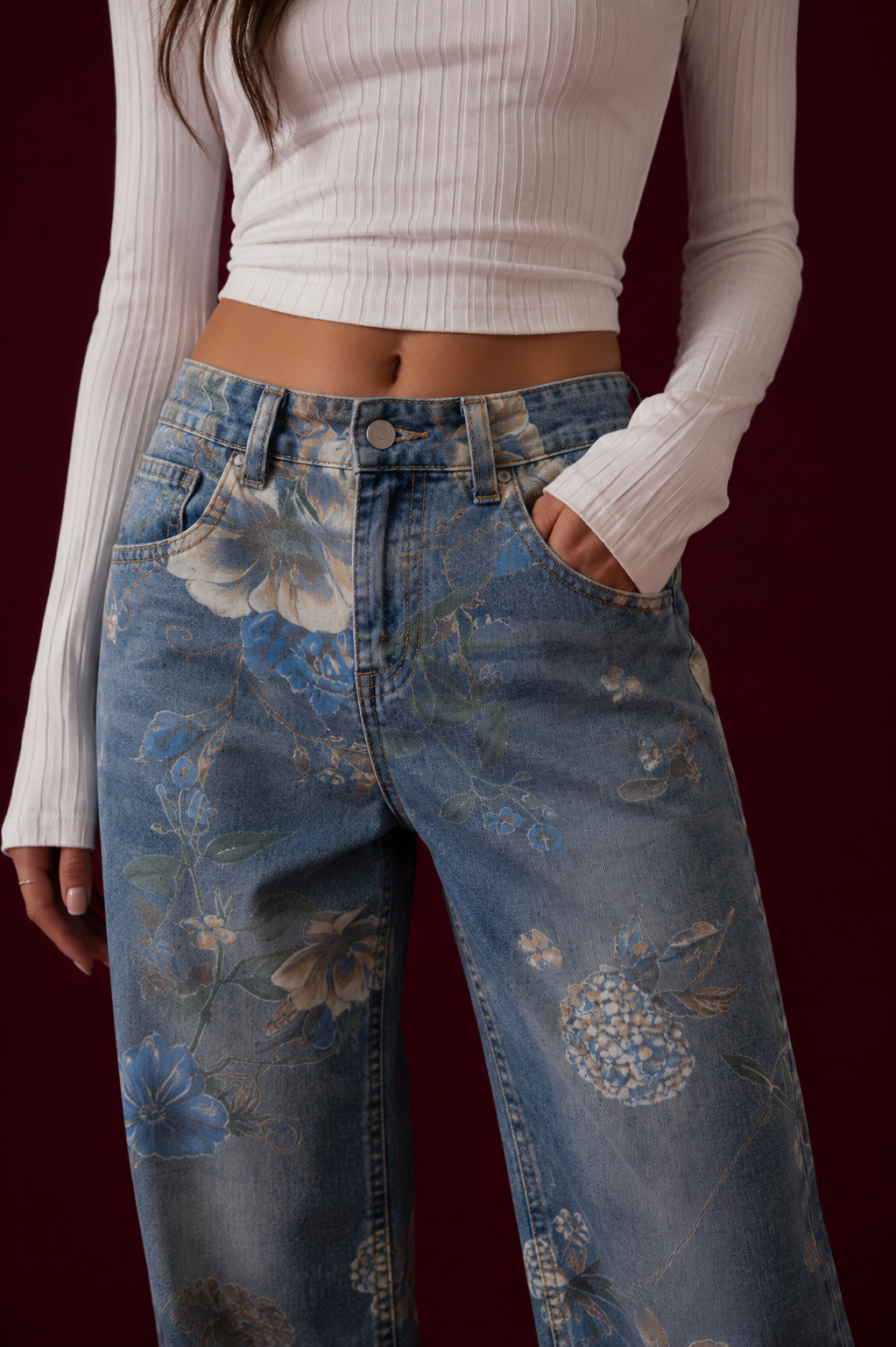 BYLEN Blossom Bloom Jeans