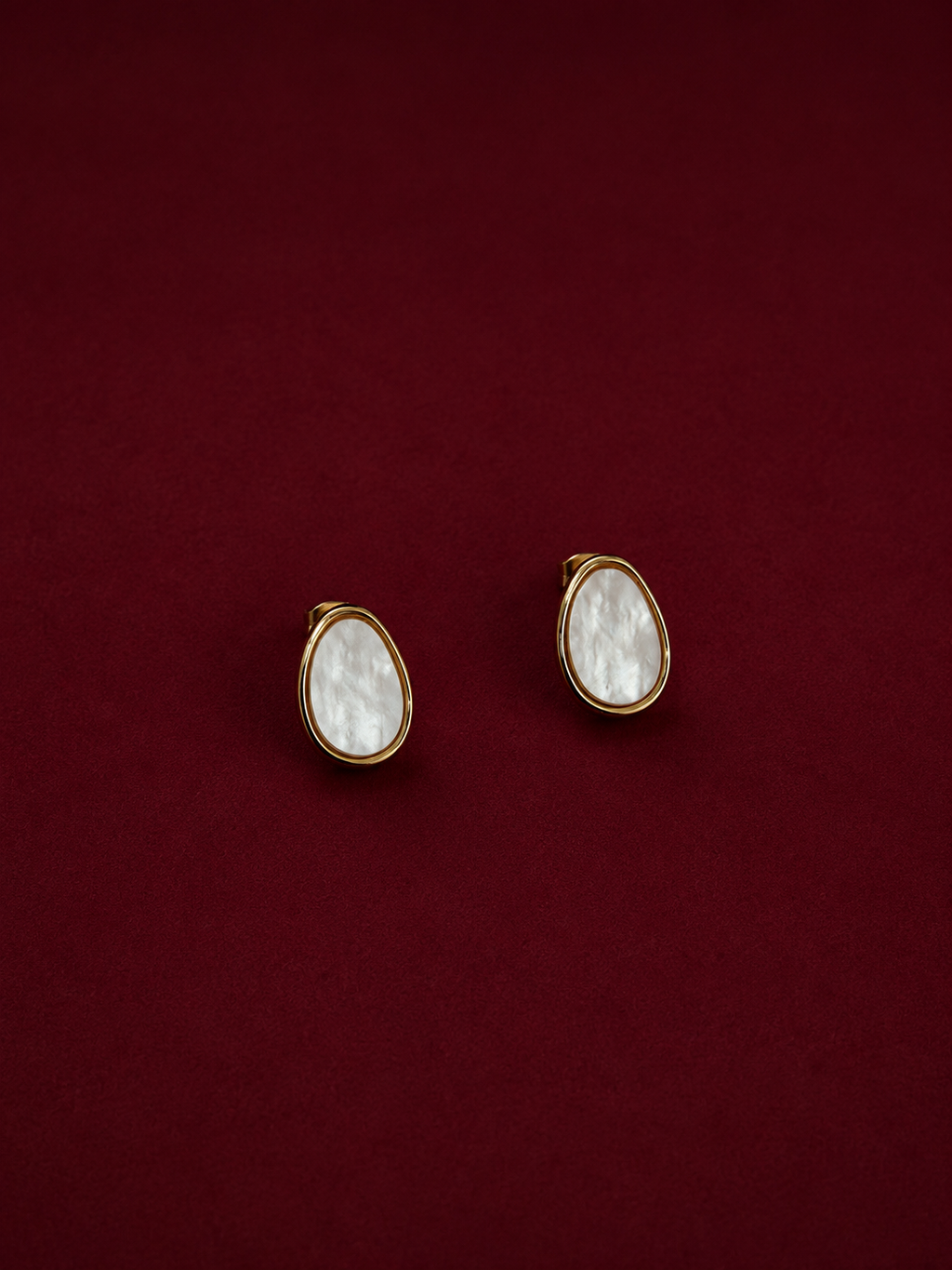 Ivory Muse Stud Earrings