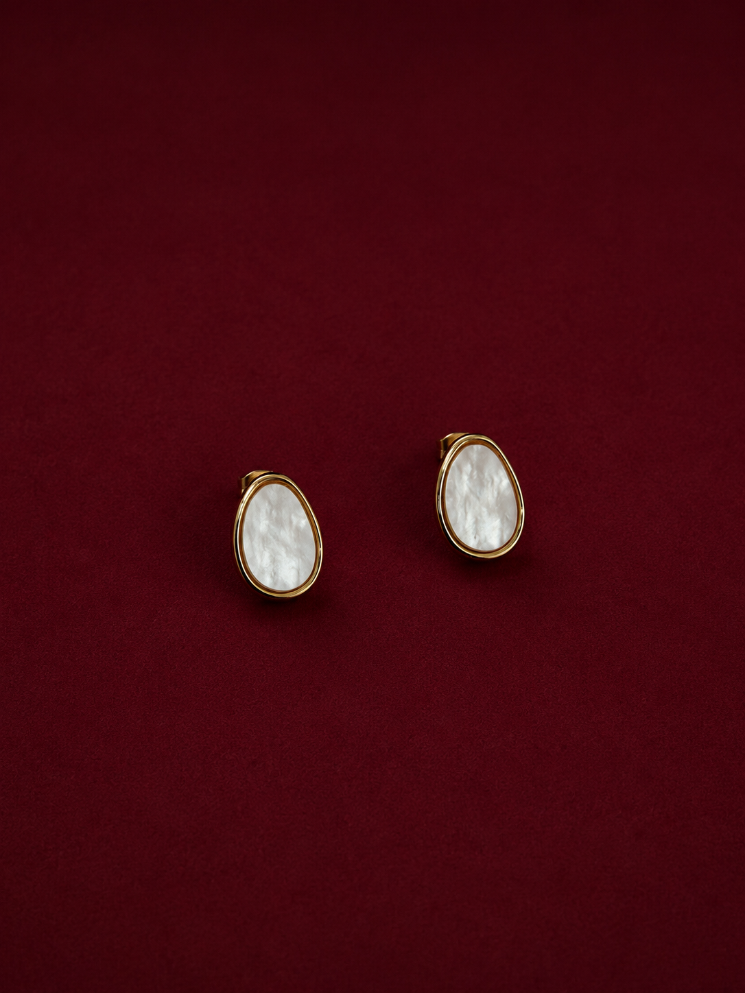 Ivory Muse Stud Earrings