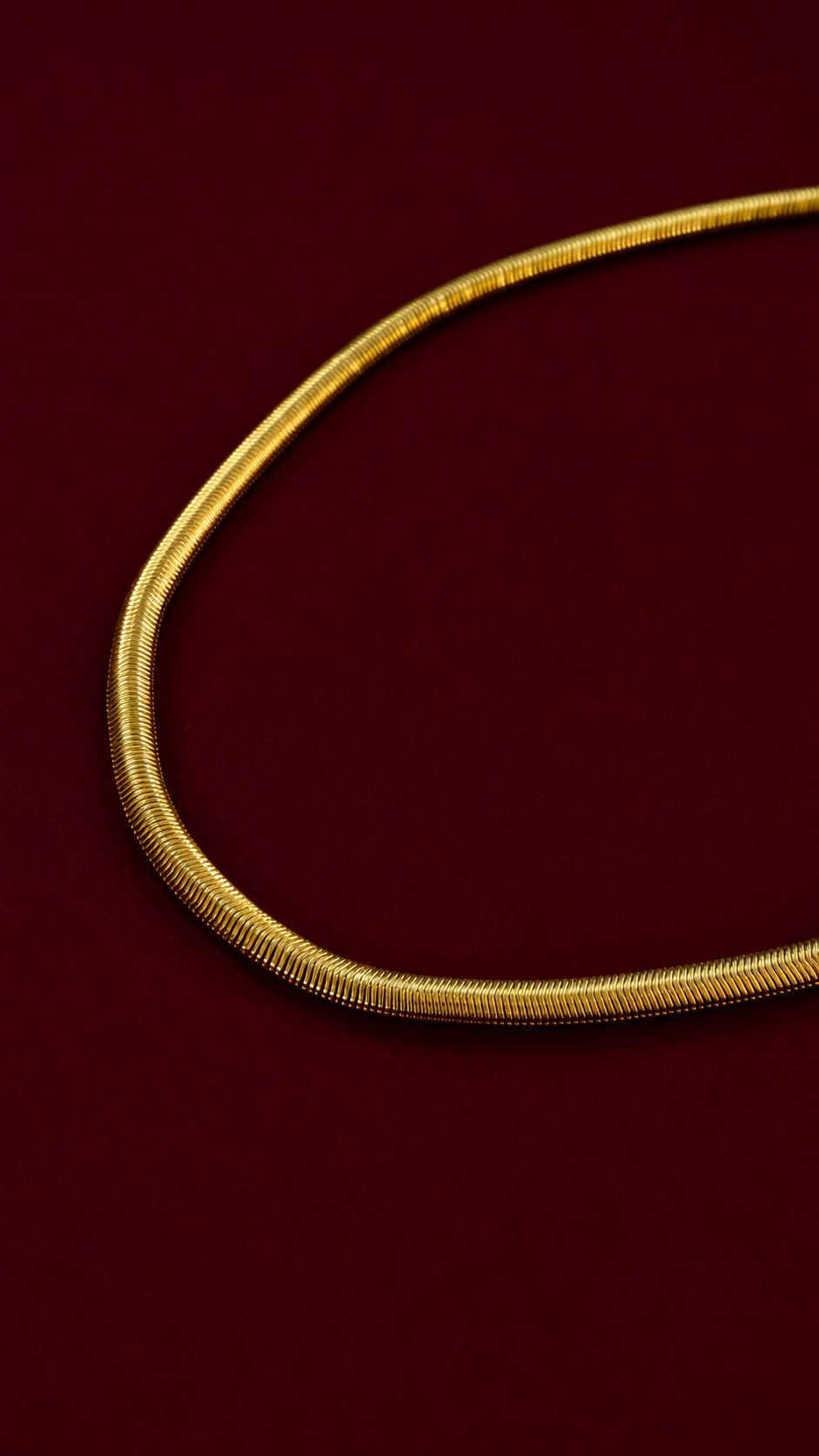 Serene Snake Necklace