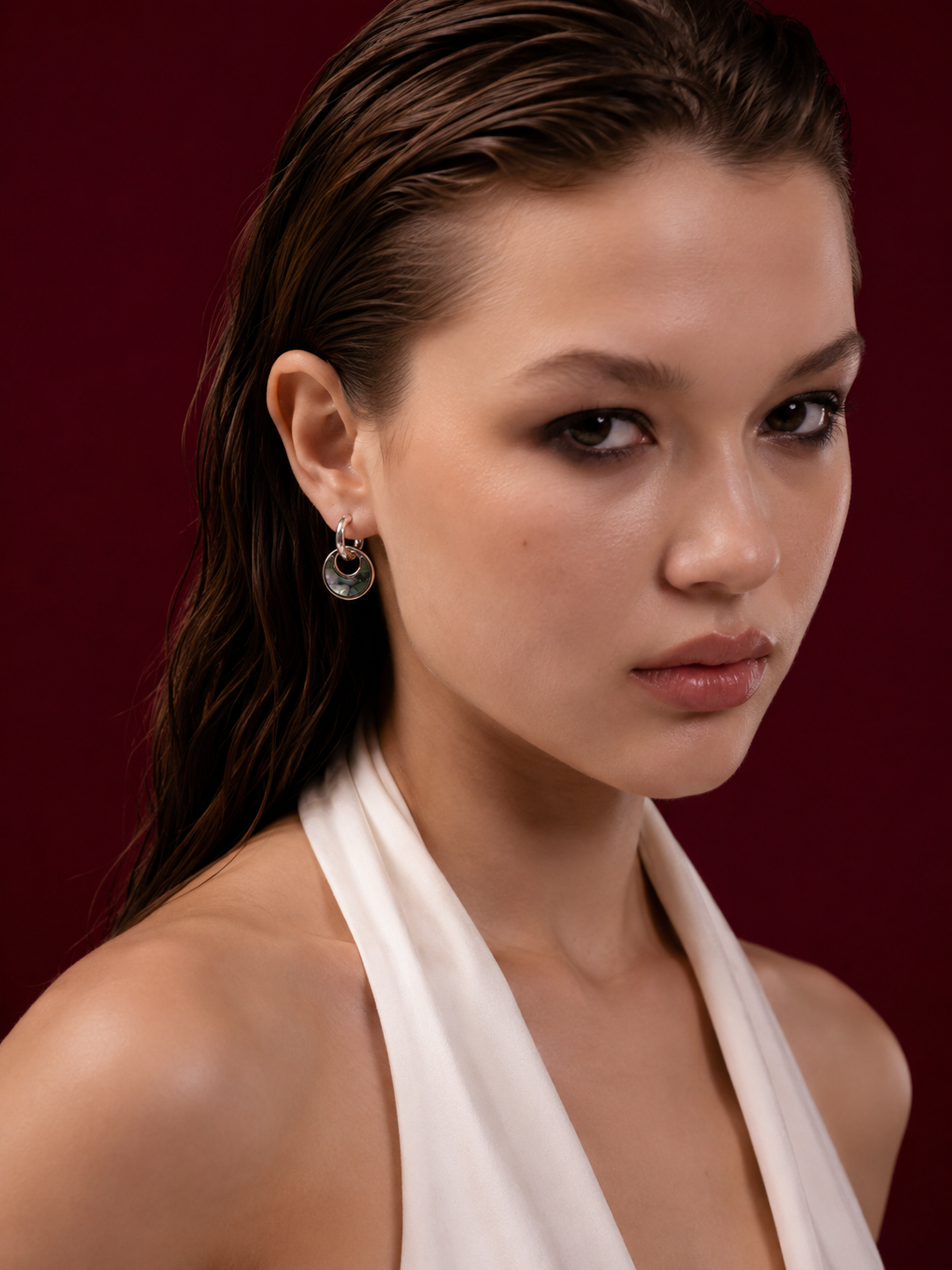 Eclipse Hoop Earrings