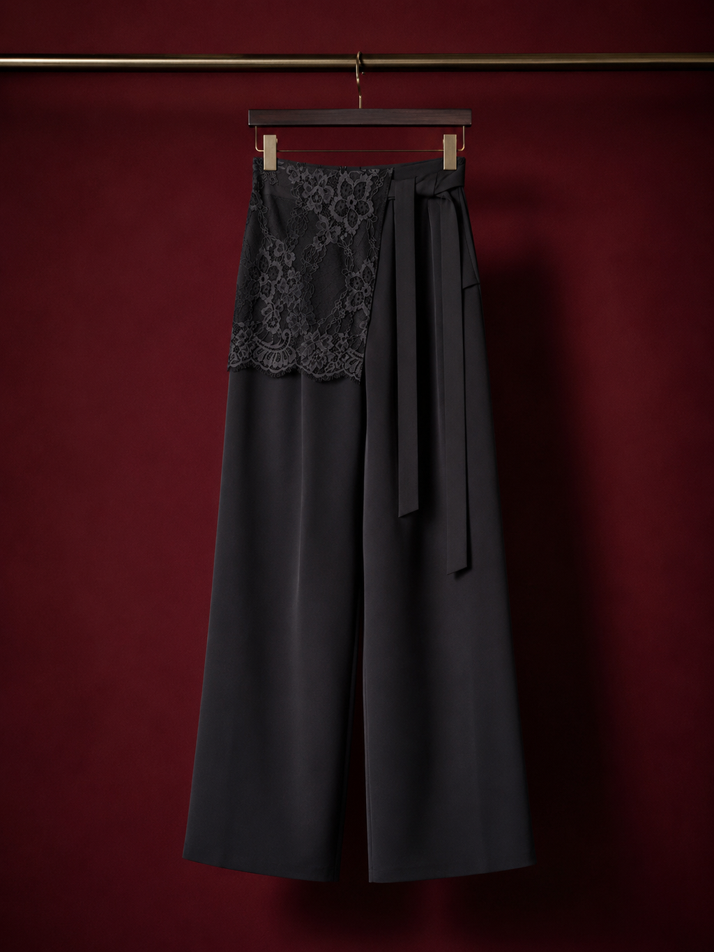 Lace Wrap Trousers