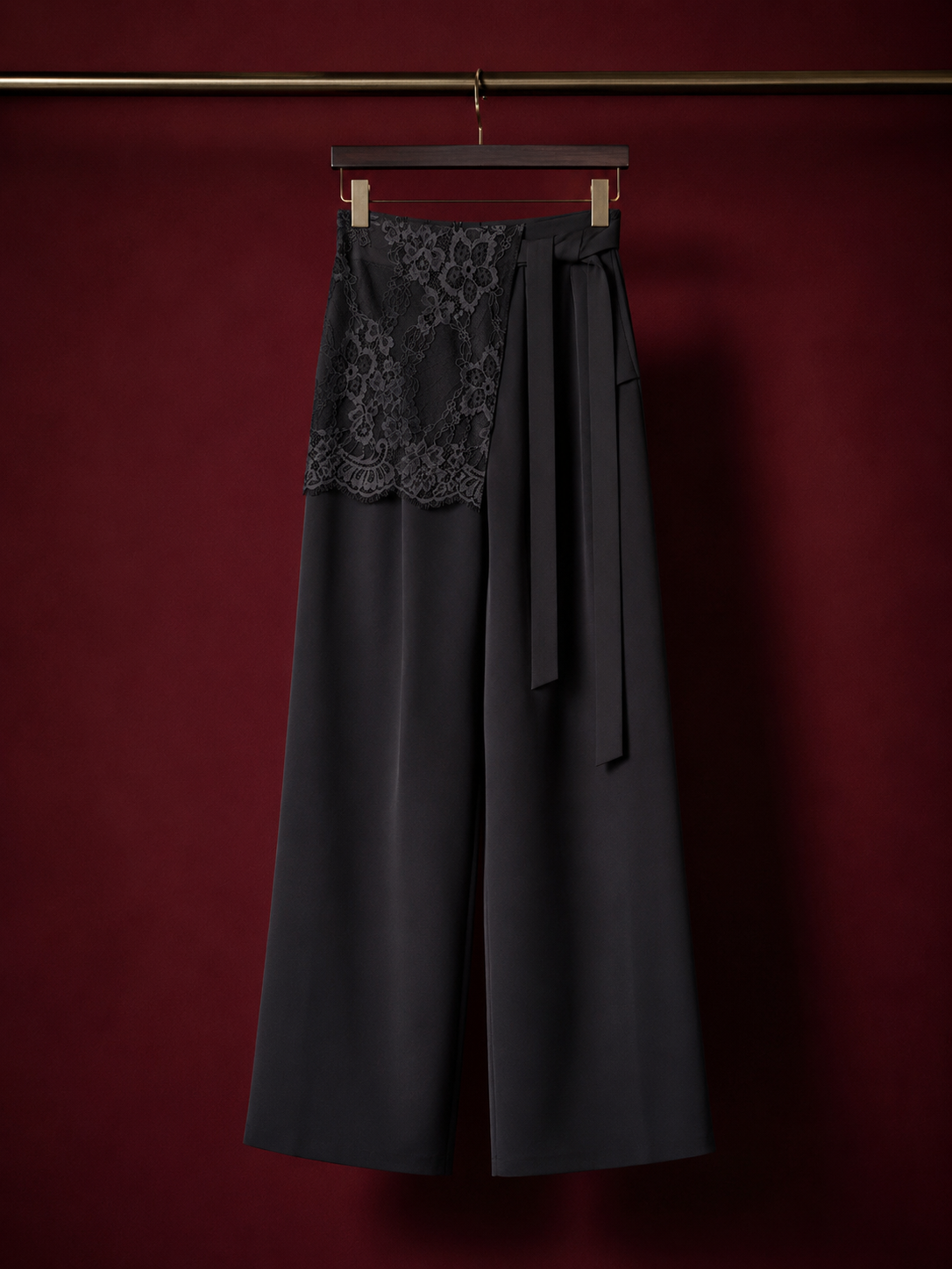 Lace Wrap Trousers