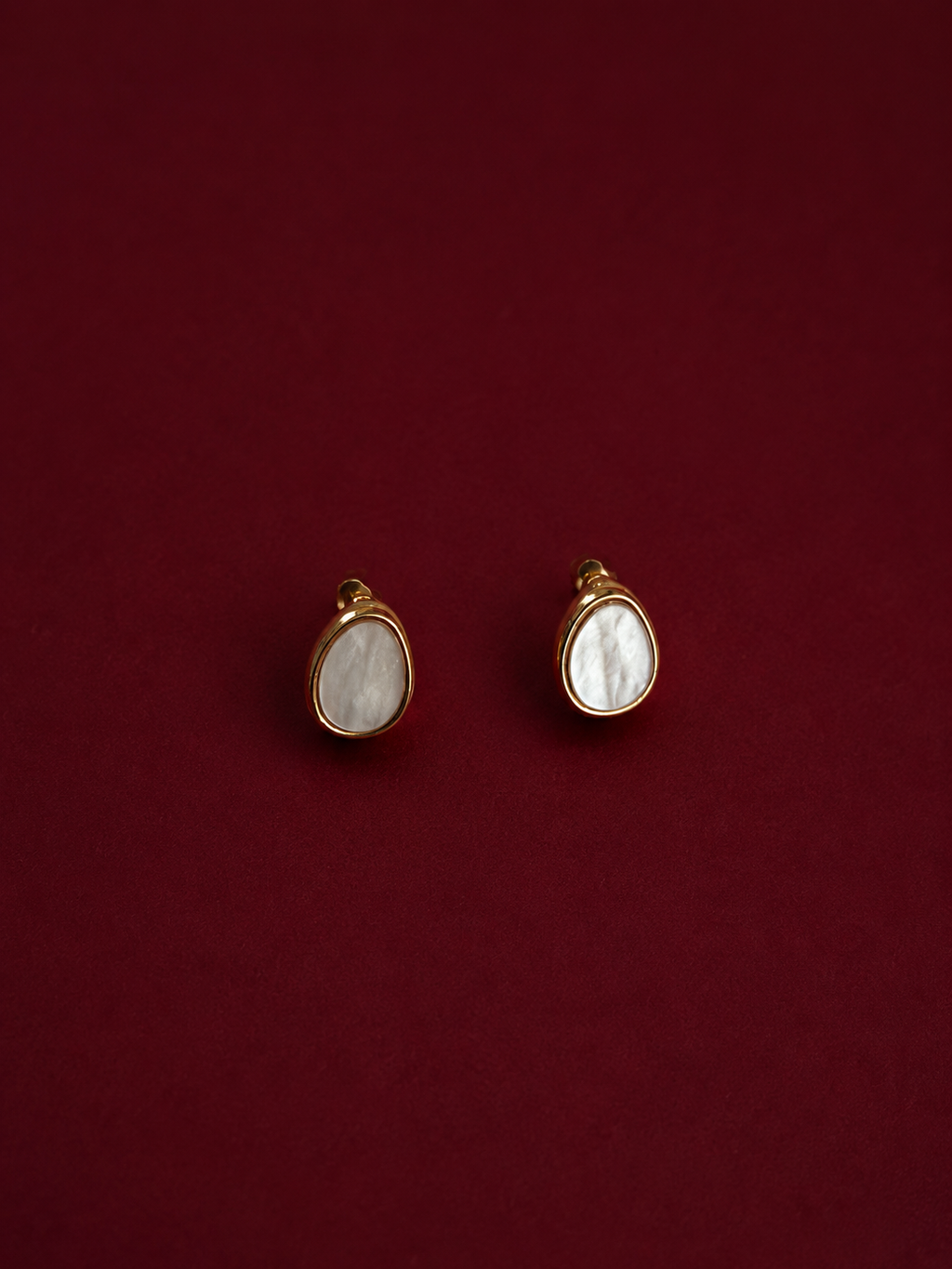 Ivory Muse Stud Earrings