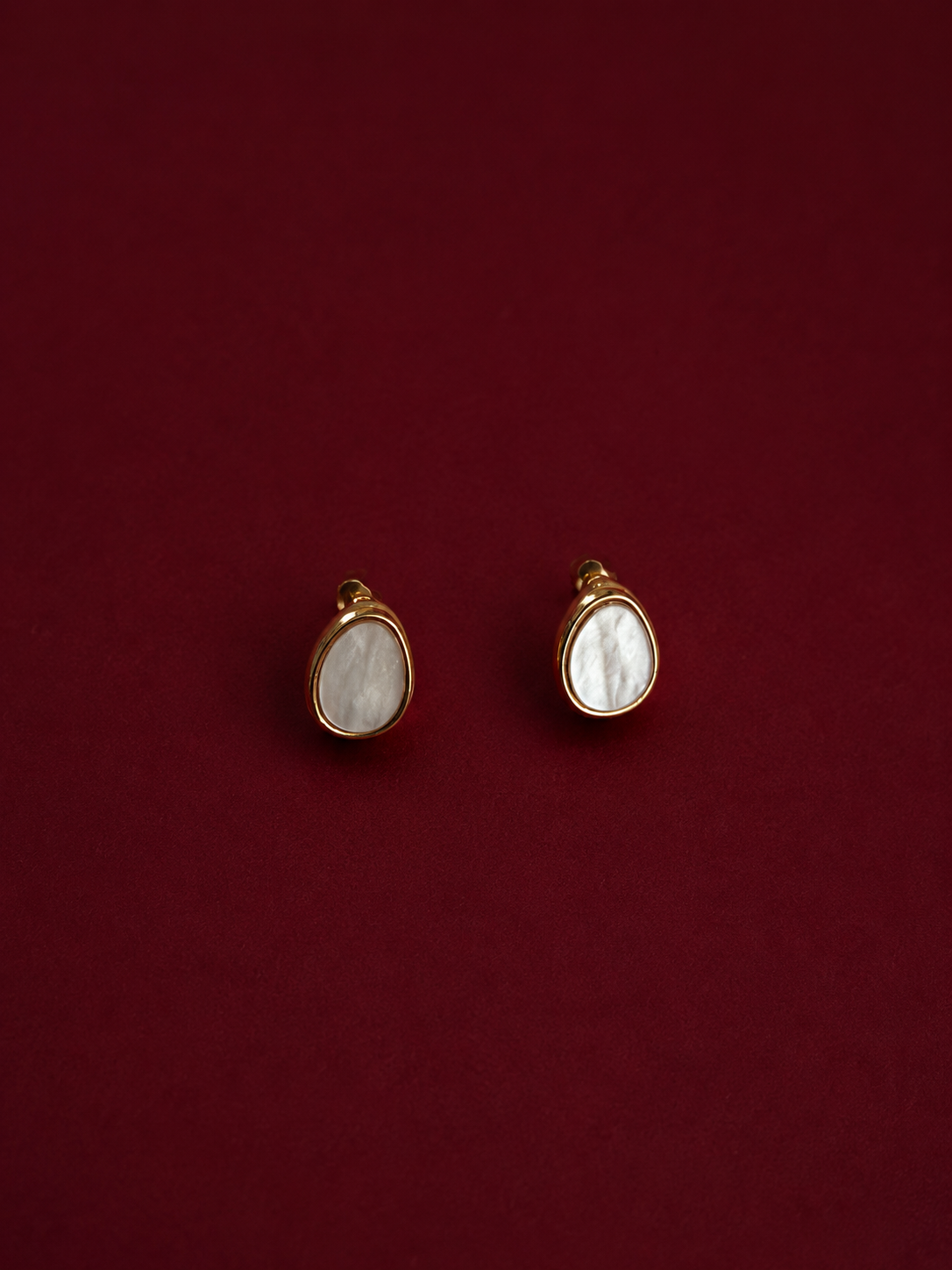 Ivory Muse Stud Earrings