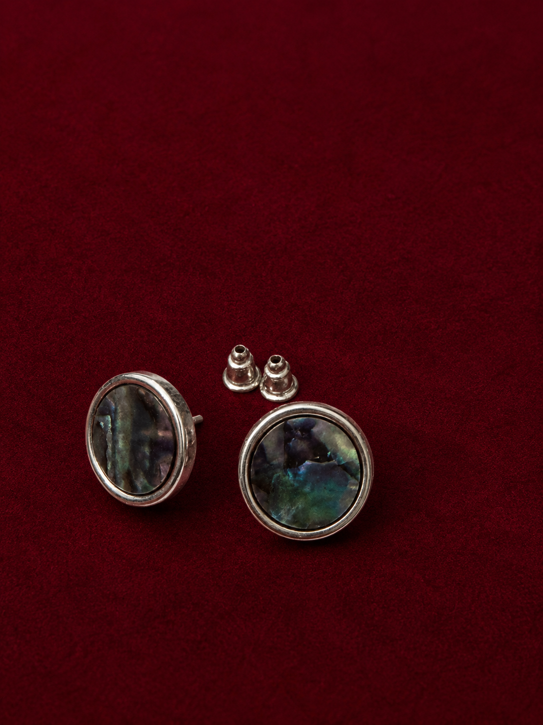BYLEN Midnight Tide Stud Earrings