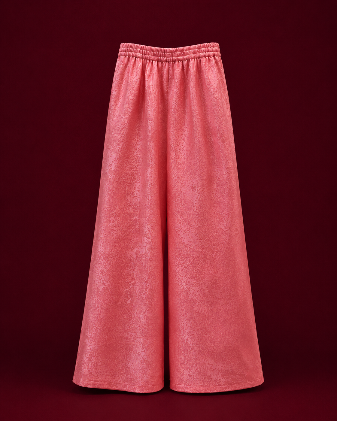 Rosé Jacquard Set