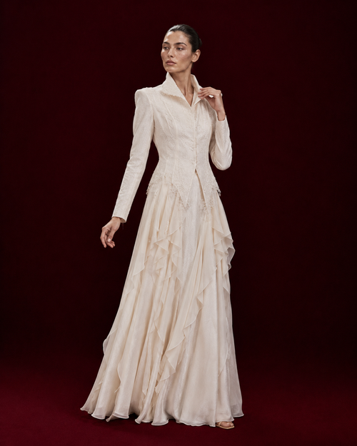 BYLEN Élysée Ruffle Gown
