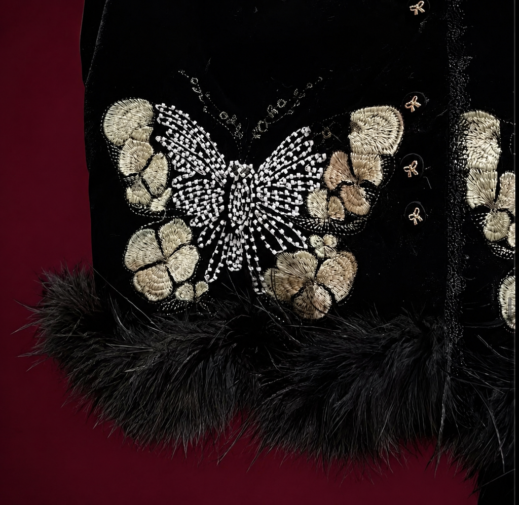 BYLEN Butterfly Velvet Set
