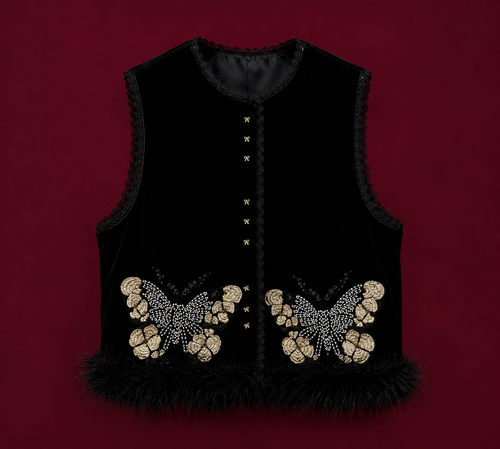 BYLEN Butterfly Velvet Set